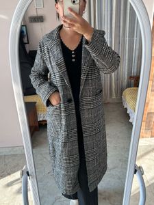 Chic Plaid overCoat FIXED RATE NO BARGAINING
