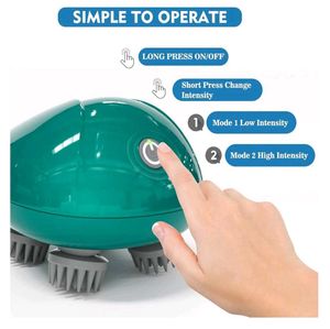 Green Personal Care Scalp Messager New Withtag