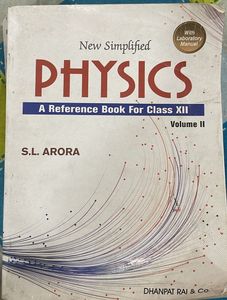 S.L. Arora Physics Class XII Vol. II