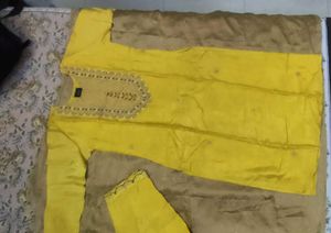 Gorgeous MissMe Yellow kurta Set💛