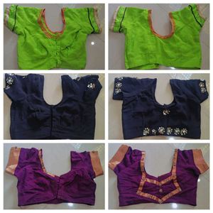 Stylish Saree Blouses set of 33