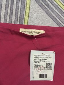 One Shoulder Pink Dress