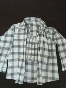 I Selling A Crop Top With. Shirt