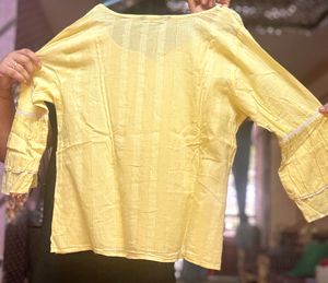 Srishti Brand Pure Soft Cotton Embroidered Top