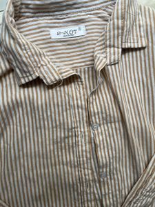 Striped Button-Down Shirt