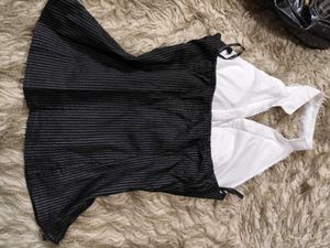 Steampunk Mob Boss Inspired Halter Neck Corset Top