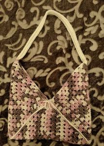 Crochet Granny Square Bag