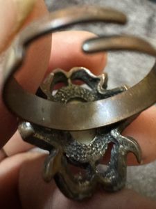 Two Vintage Rhinestone Rings