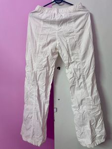 White Cargo Pants