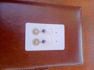 Sun Charm Earrings