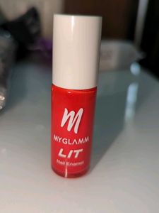 Combo Of Myglamm LIT Liquid Lipstick &amp; Nail Polish