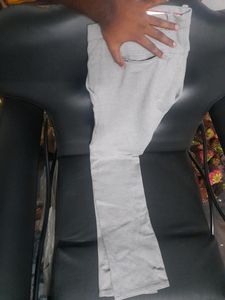 Cafe Rio Women Regular Fit Grey Polycotton Pant