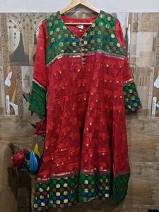 brand new plume anarkali upto XXL