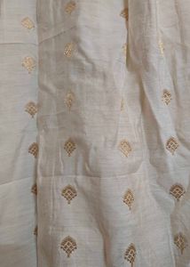 Cream Colour Sleevless Sharara