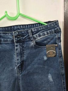 Distressed Denim Jeans waist 30 length 41inches