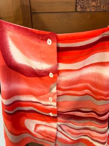 Patterned Sleeveless Top