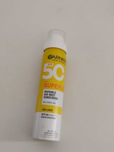 Garnier SPF 50 Sunscreen