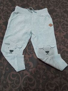 Cute Bear Print Pants