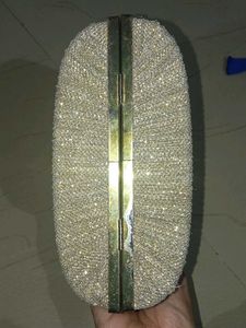 Elegant Silver Clutch