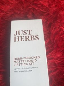 Matte Liquid Lipstick Kit - Just Herb