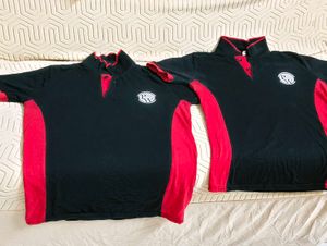Matching Polo T-Shirt Set