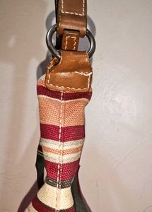 Striped Shoulder Bag