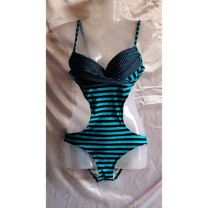 Blue Padded Bikini