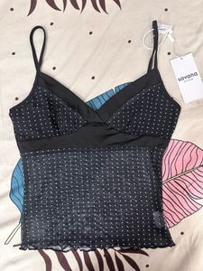 Cute Polka Dot Cami Top