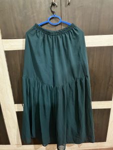 Elegant green sharara set