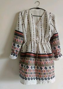 💖💖White Printed 👗