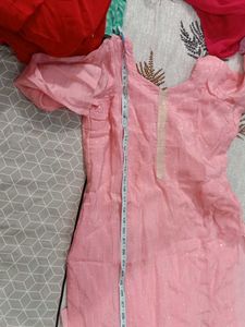 Pink Colour Suit