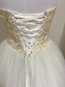 Gold &amp; Ivory Princess Gown