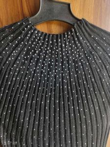 Black Embellished Top