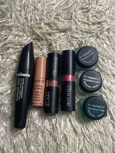 Mascara, Lipsticks Matte ,eye Shimmer And Glitters
