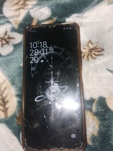 Cracked Screen Mobile Phone