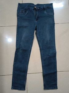 Dark Blue Denim Jeans