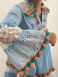 Navaratri Garba Embroidered Mini Ethnic Dress