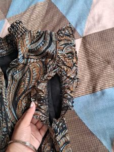 Paisley Print Dress