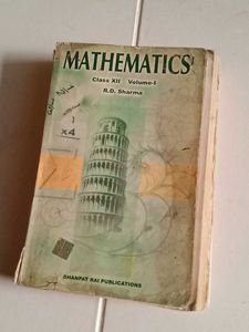 R.D. Sharma Mathematics Vol-I