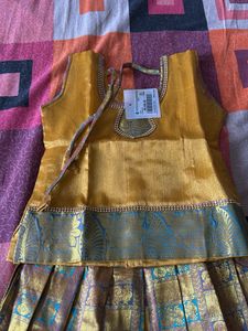 Pattu Pavadai (with Sleeves)