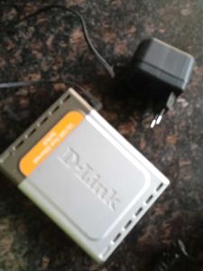 D-Link Router With Charger