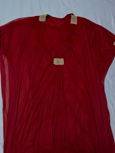 saudi red kaftaan