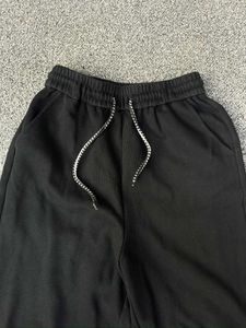 Black Wide Leg Sweatpants