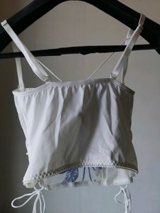 SALE ❗cute Coquette White Corset Bralette