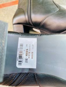 Black Ankle Boots with Tassels