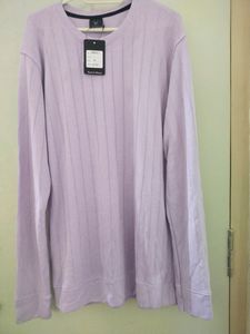 Lavender Colour Sweatshirt Top