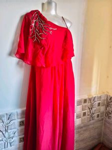 Defective Red Gown