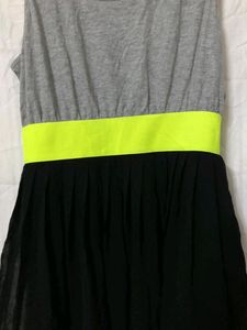 Black &amp; Grey Mini Dress