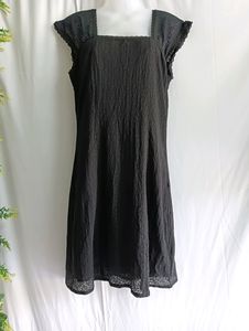 Vintage Lace Black Dress