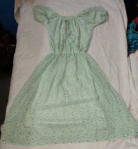 Cute Green Dress /Frock